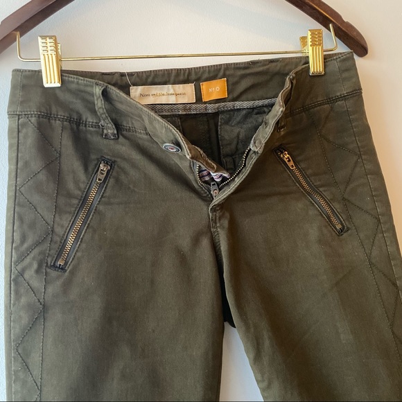 Pilcro and the Letterpress Moto Pants-skinny ankle - Picture 1 of 7